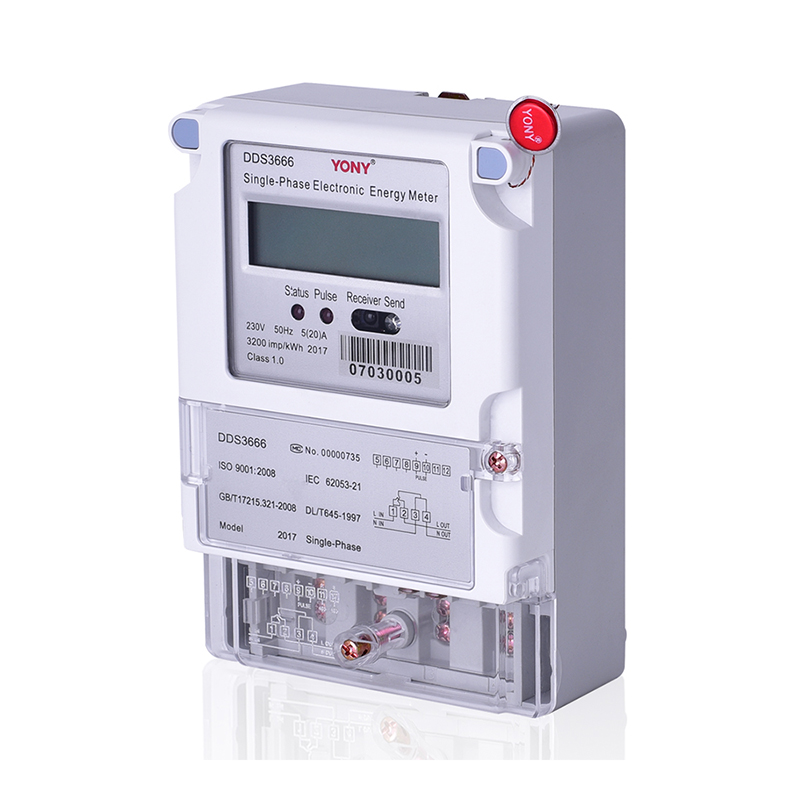 Single Phase Meter with RS485 Communication Lcd Display Module Smart Meter